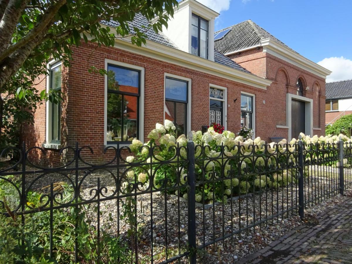 D' Ald Skoalle - Sfeervol Appartement In Oude School. Wijtgaard Buitenkant foto